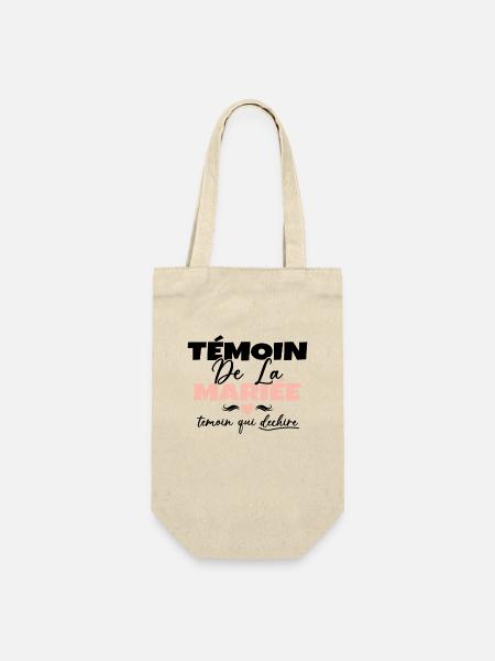 Témoin de la Mariée Témoin qui Déchire - Sac à bouteille - nature