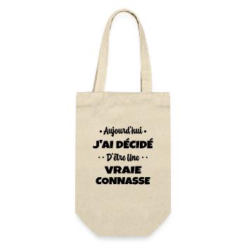 J'ai Décidé D'être une Vraie Connard Humour Lgbt - Sac à bouteille - nature - Devant
