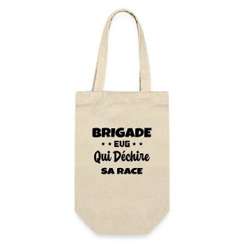 Brigade Evg Cadeau Homme Evg Humour Drôle - Sac à bouteille - nature - Devant