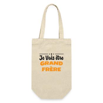 Je Vais être Grand Frère - Sac à bouteille - nature - Devant