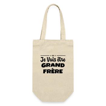 Je Vais être Grand Frère - Sac à bouteille - nature - Devant