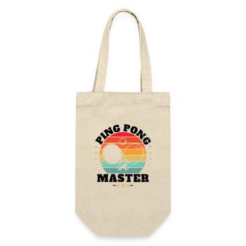 Maître Du Ping Pong Cadeau Sport Entraineur - Sac à bouteille - nature - Devant