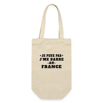 Je Peux Pas J'me Barre Au France Vacances - Sac à bouteille - nature - Devant
