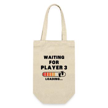 First Time Dad Mom Dad Mommy First Child - Gift Bag for Bottles - nature - Front