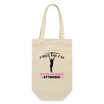 J'Peux Pas J'ai Gymnastique Rythmique Cadeau - Sac à bouteille - nature - Devant
