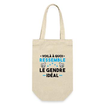 Voilà à quoi ressemble le gendre idéal - Sac à bouteille - nature - Devant