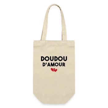 Doudou D'amour Cadeau Saint Valentin - Sac à bouteille - nature - Devant