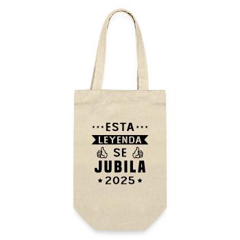 Regalo de jubilación Humor 2025, Jubilado en 2025 - Sac à bouteille - nature - Devant