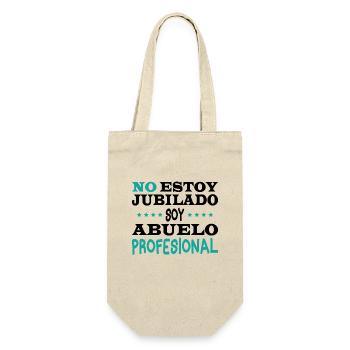 I'm not retired, I'm a professional grandfather - Gift Bag for Bottles - nature - Front