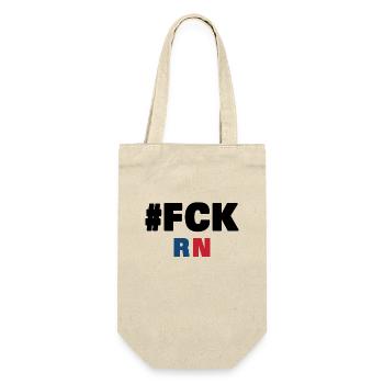 Fck rn - Sac à bouteille - nature - Devant