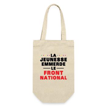la jeunesse emmerde front national - Sac à bouteille - nature - Devant