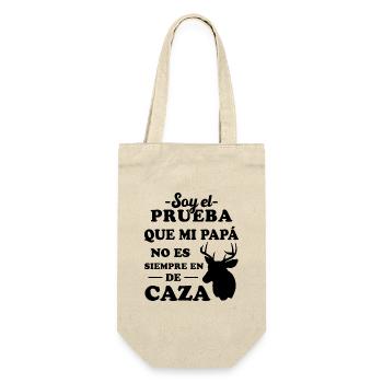 Preuve que mon père ne chasse pas toujours - Sac à bouteille - nature - Devant