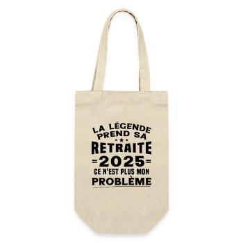 La Légende Prend Sa Retraite 2025 - Sac à bouteille - nature - Devant