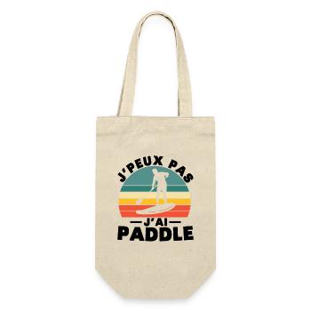 Je Peux Pas J'ai Paddle - Sac à bouteille - nature - Devant
