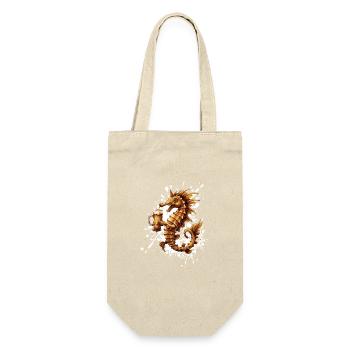 Seahorse Beer Funny - Gift Bag for Bottles - nature - Front