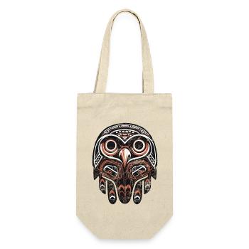Eagle Haida Indian Symbol Bird Animal Totem Falcon - Gift Bag for Bottles - nature - Front