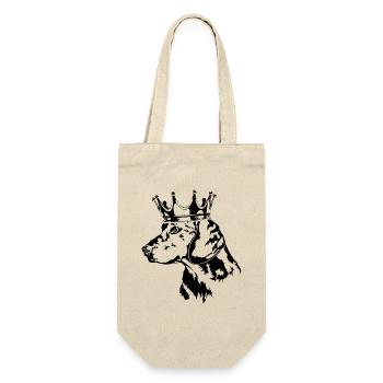 ALPENLÄNDISCHE DACHSBRACKE Krone Hunde Wilsigns - Gift Bag for Bottles - nature - Front