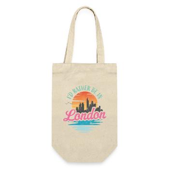 I'd rather be in London - Gift Bag for Bottles - nature - Front