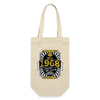 1968 MAY - Gift Bag for Bottles - nature - Front