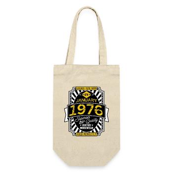 1976 JANUARY - Gift Bag for Bottles - nature - Front