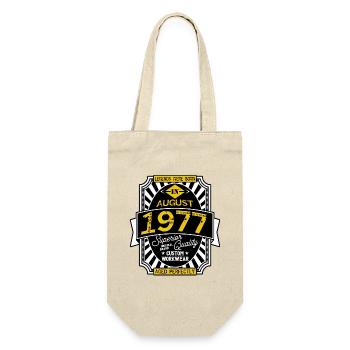 1977 AUGUST - Gift Bag for Bottles - nature - Front