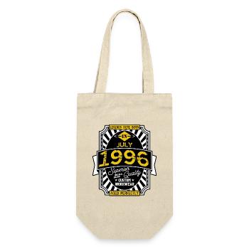 1996 JULI - Geschenkbeutel für Flaschen - Natur - Vorne