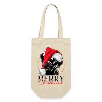 Père Noël RETRIEVER Joyeux Noël Wilsigns - Sac à bouteille - nature - Devant