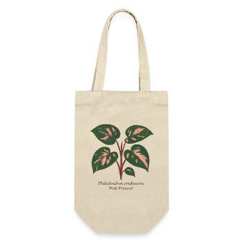 Stylish Plant - Philodendron Pink Princess - Gift Bag for Bottles - nature - Front