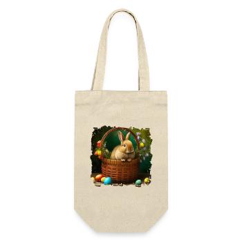 Le lapin de Pâques est un symbole de Pâques - Sac à bouteille - nature - Devant