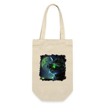 Cats don't need a night vision device - Gift Bag for Bottles - nature - Front