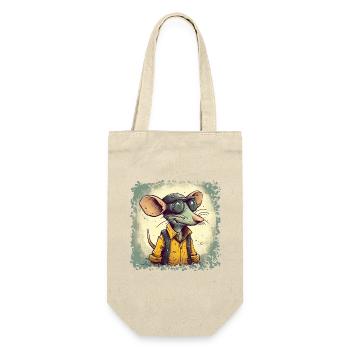 Rats see poorly but can smell well - Gift Bag for Bottles - nature - Front