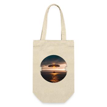 Are unidentified flying objects real? - Gift Bag for Bottles - nature - Front