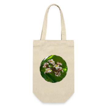Plumeria frangipani flowers - Gift Bag for Bottles - nature - Front