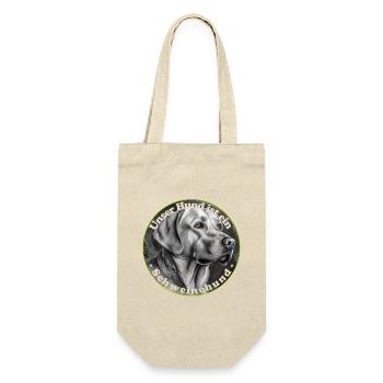 Den inneren Schweinehund besiegen - Geschenkbeutel für Flaschen - Natur - Vorne