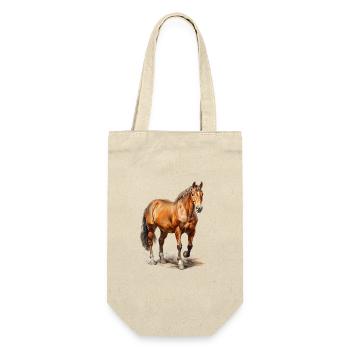 Horses play a special role - Gift Bag for Bottles - nature - Front