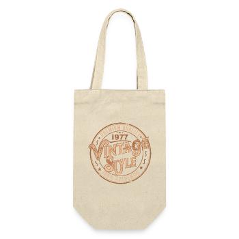 Vintage 1977 Retro 1977 Birthday Gift - Gift Bag for Bottles - nature - Front