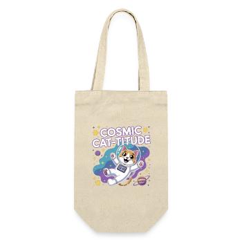 Chat Cosmique – Pouvoir Intergalactique du Chat - Sac à bouteille - nature - Devant