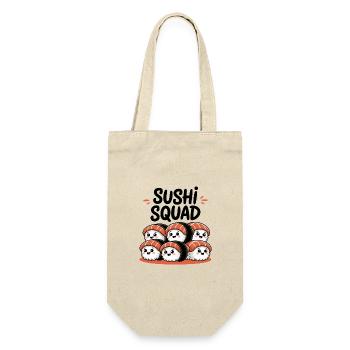 Sushi Squad – L’équipe Kawaii Nigiri - Sac à bouteille - nature - Devant