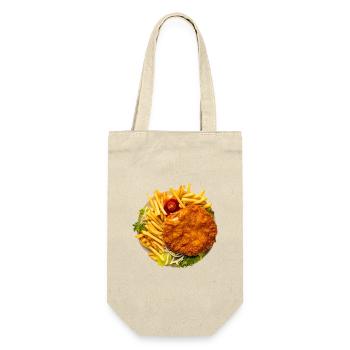 Je ne mange rien qui ait des yeux? - Sac à bouteille - nature - Devant
