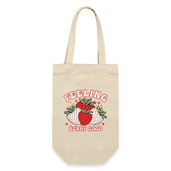 Feeling berry good - Gift Bag for Bottles - nature - Front