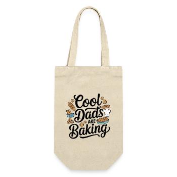 Cuisiner des papas cool - Sac à bouteille - nature - Devant