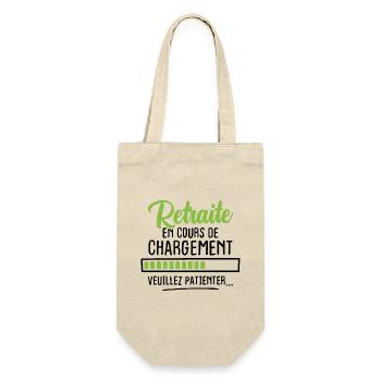 Retraite en cours de chargement veuillez patienter - Sac à bouteille - nature - Devant