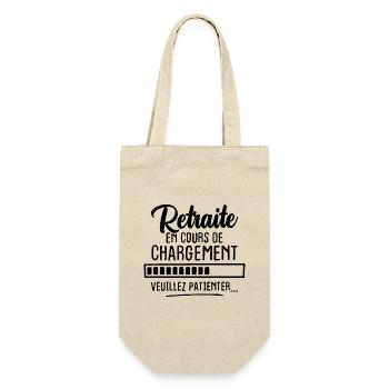 Retraite en cours de chargement veuillez patienter - Sac à bouteille - nature - Devant