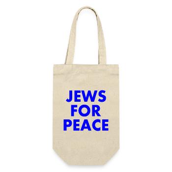 Jews for peace - Sac à bouteille - nature - Devant