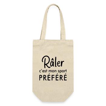 Adorable Râleuse Chiante Cadeau Drôle Femme Chiant - Sac à bouteille - nature - Devant