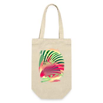 Sun Parrot Summer - Gift Bag for Bottles - nature - Front