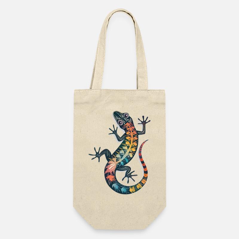 GECKO - Geschenkbeutel für Flaschen - Natur