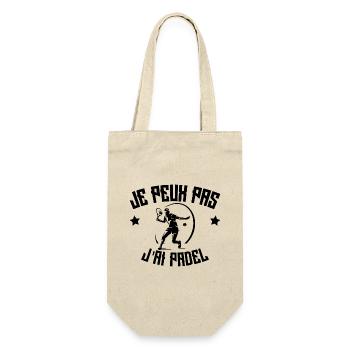 Je Peux Pas J'ai Padel - Sac à bouteille - nature - Devant