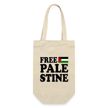Free palestine - Sac à bouteille - nature - Devant