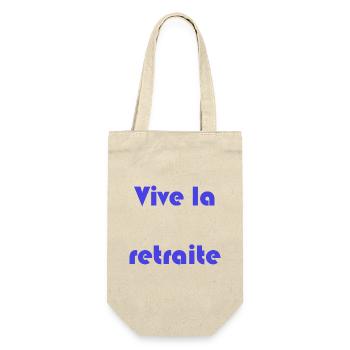 RETRAITE. RETRAITE. RETRAITEE. RETRAITE - Sac à bouteille - nature - Devant